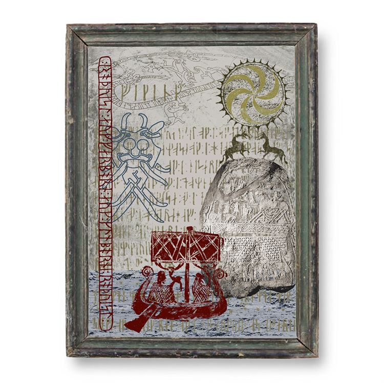 Collage - Odin's Mask